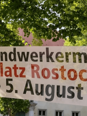 Kunsthandwerkermarkt Uniplatz Rostock | 2025